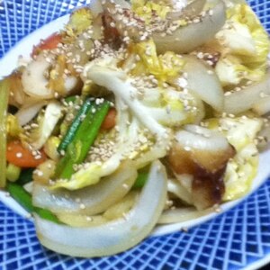 節約☆竹輪の野菜炒め